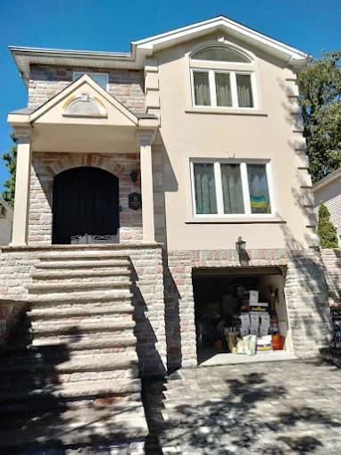 Exterior masonry detail