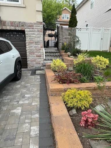 Exterior construction project