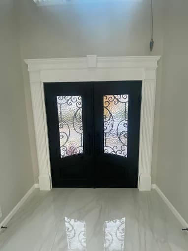 Interior finished basement