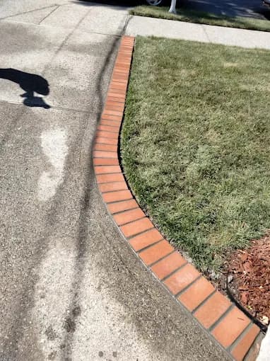 Custom paver pattern